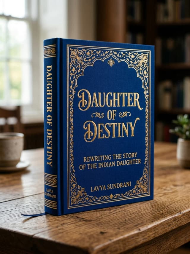 Daughter of Destiny — 3D Hardcover Book Preview by Lavya Sundrani