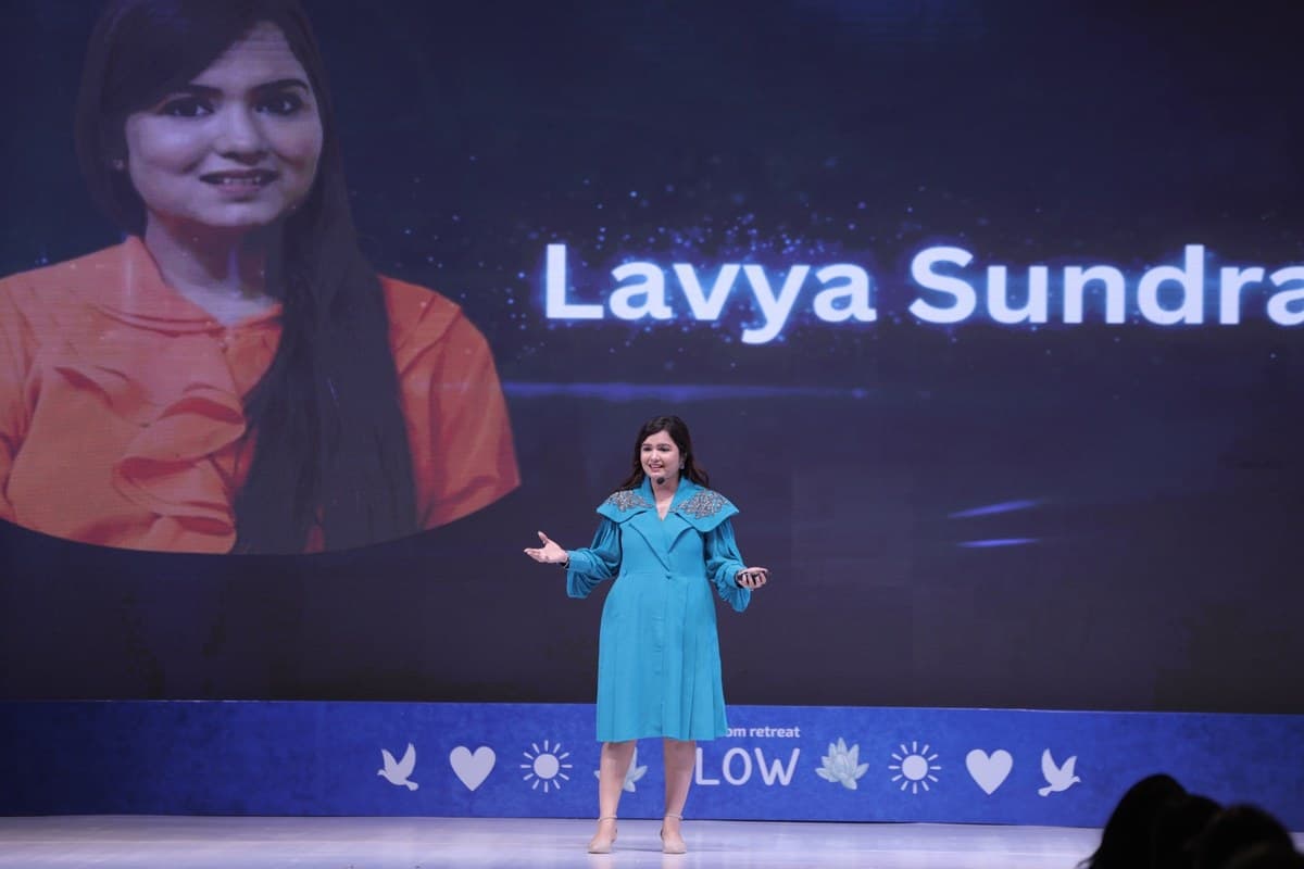 Lavya Sundrani during a 1-on-1 coaching session